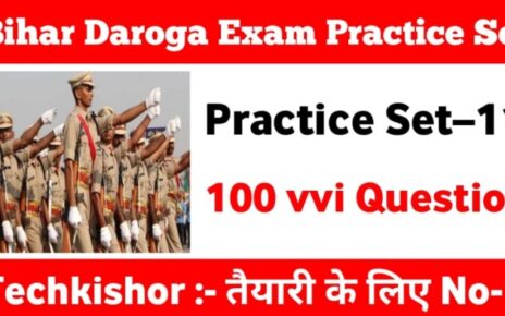 Bihar Daroga Practice Set Pdf | bihar daroga online practice set pdf