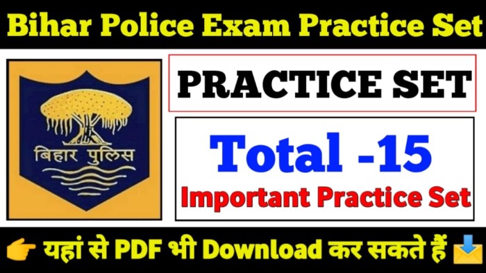 Bihar Police Practice Set Pdf Download