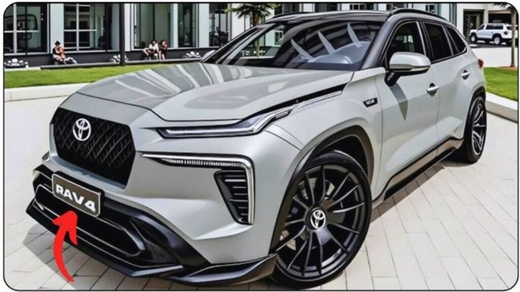 Toyota RAV4 2025 Launched – Hybrid SUV with 42 KMPL Mileage & Bold Design, Just ₹9,500 EMI!