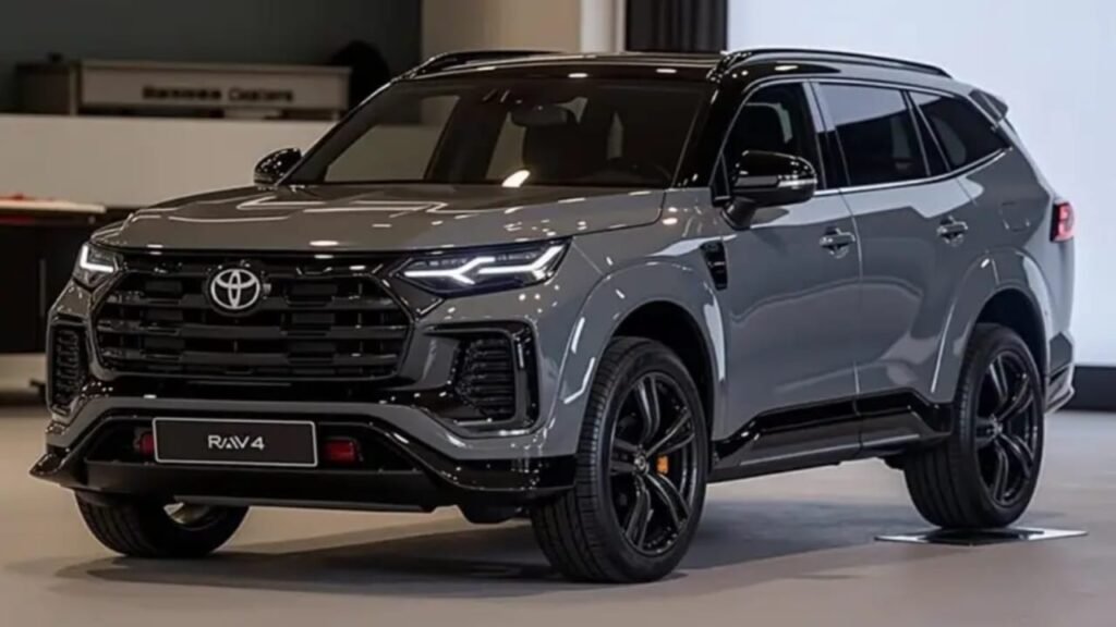 शानदार लुक में आया, Toyota RAV4 2025 – 38 KMPL माइलेज वाली Luxury SUV, ₹1.16 लाख Down Payment पर-