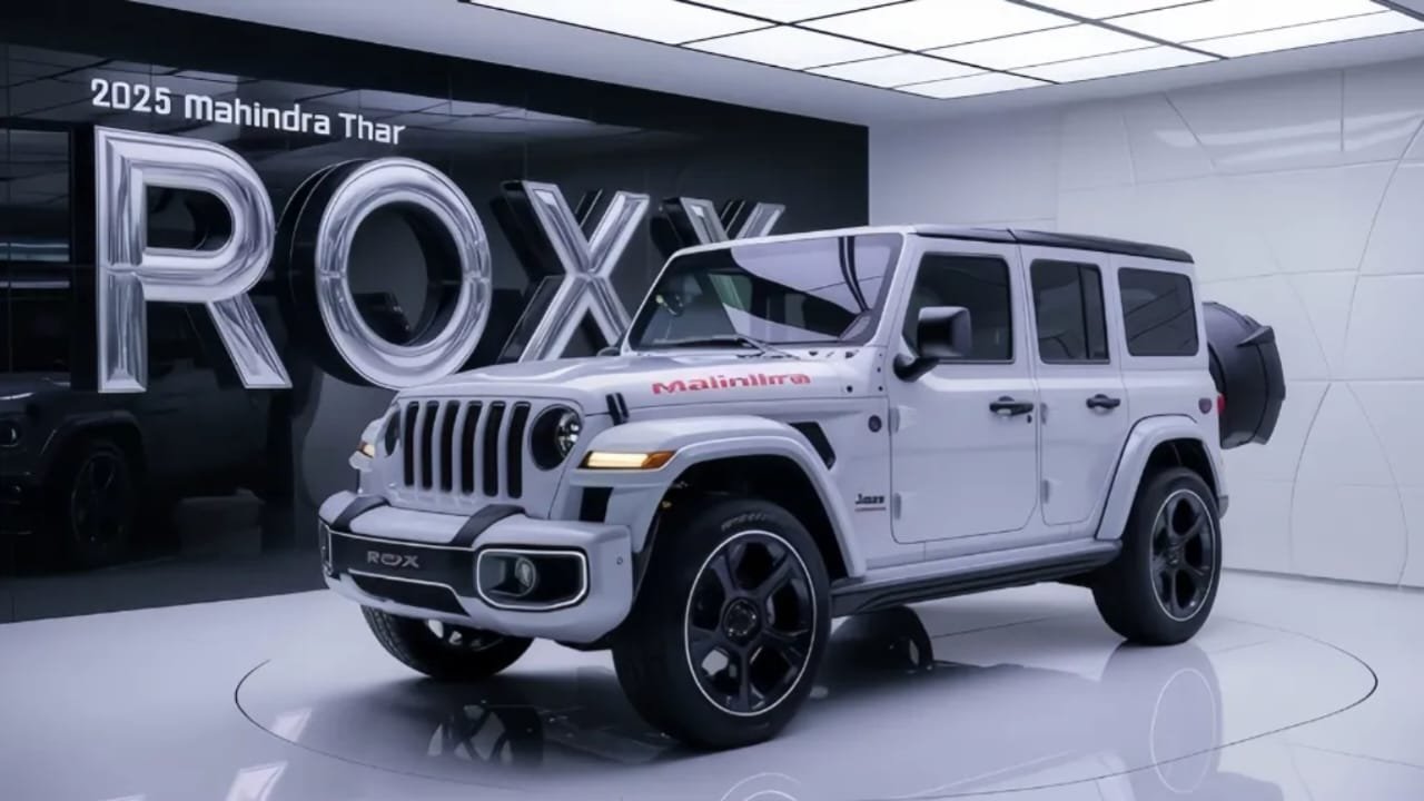 Mahindra Thar Roxx 2025 – Powerful 150HP Off-Road SUV with 32KMPL Mileage, Full Details Here!