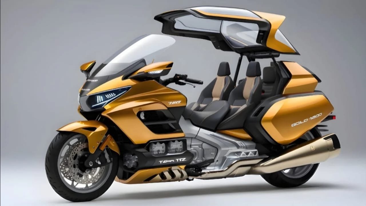 Honda Gold Wing Launched – Luxury Touring Motorcycle with 1833cc Engine & Advanced Infotainment, Book Now!