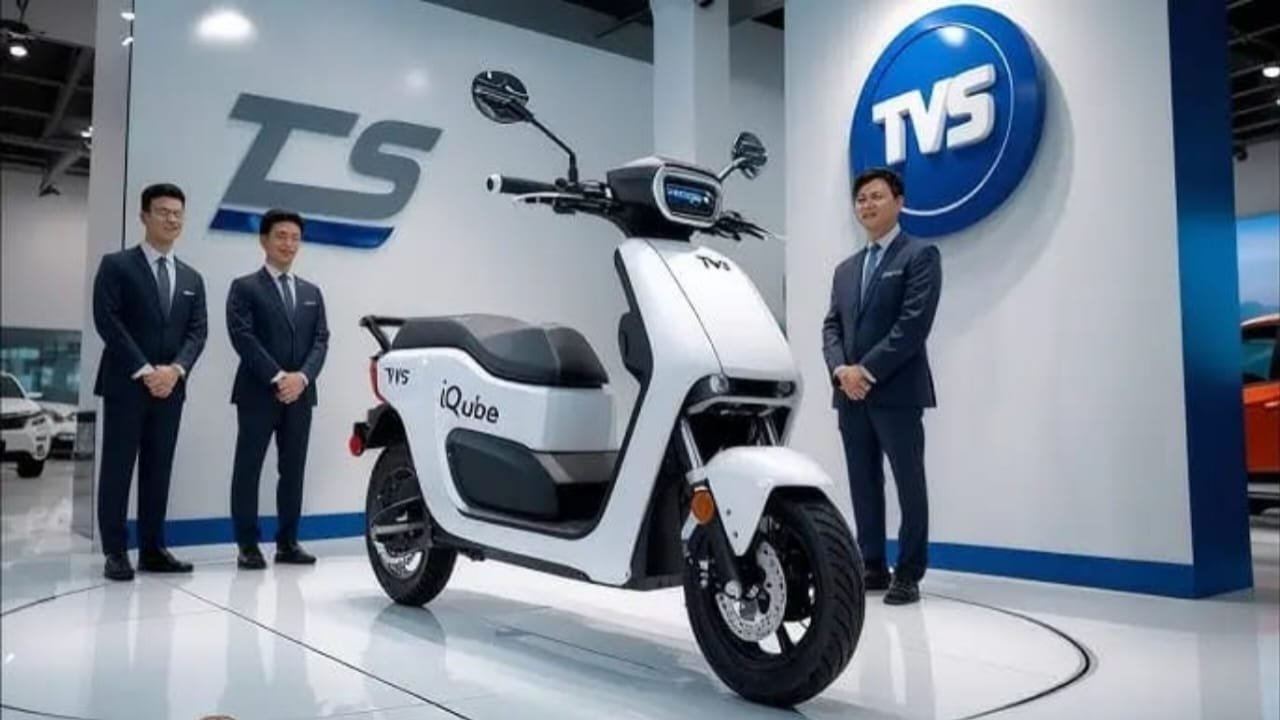 TVS Launched iQube Electric Scooter with 475KM Range, Fast Charging & Smart Connectivity - Just ₹52,000!