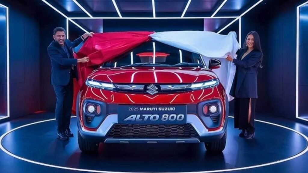 Maruti Launches Alto 800 2025 – Compact Hatchback with 28kmpl Mileage, Refined Engine & Smart City Features, Just ₹2.50 Lakh!