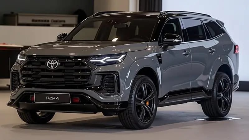 Toyota RAV4 2025 – Adventure-Ready Hybrid SUV with 2.5L Engine, 32kmpl Mileage & Sleek Urban Design!